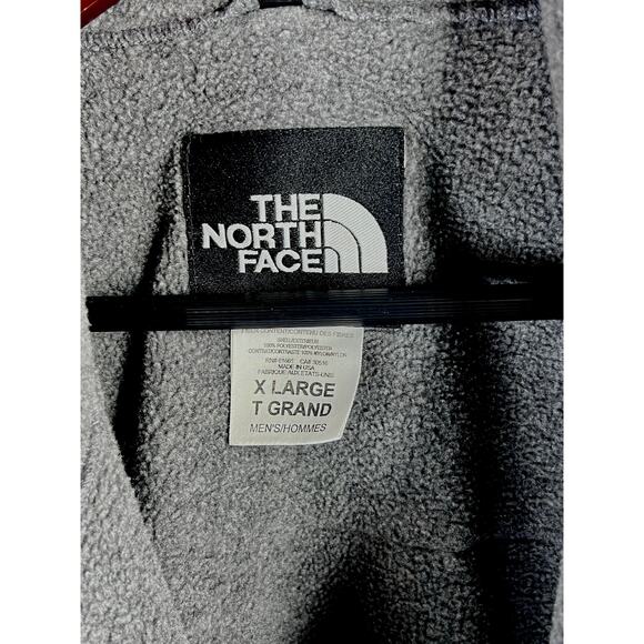 North Face Men’s Size XL Retro Denali Fleece Vest Jacket Black and Gray - Picture 6 of 13